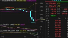 支撑方面留意2583低点？